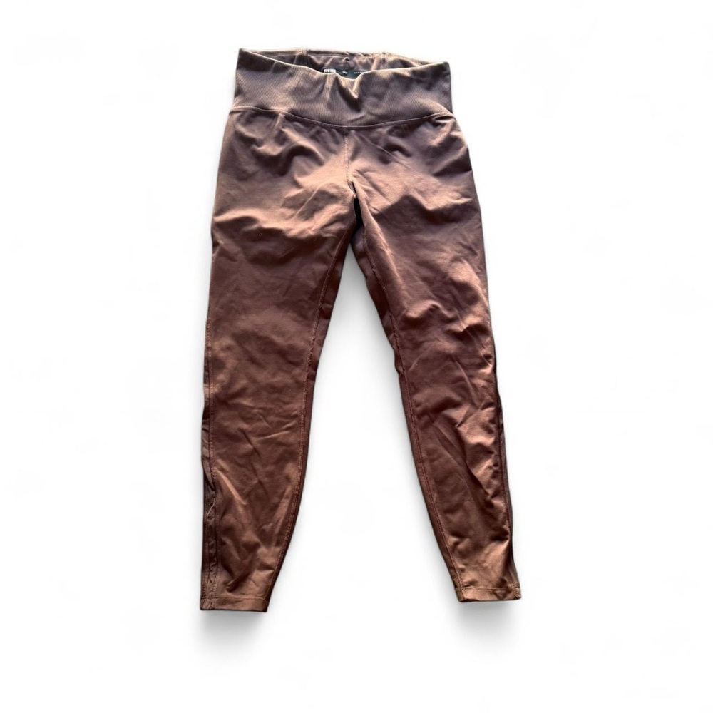 Brown High-Waisted Leggings